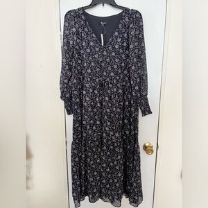 Madewell midi dress NWT